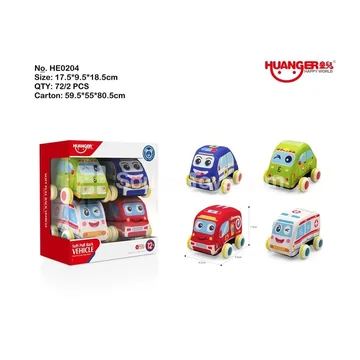 Mini Baby Cart Plush Set (4 pcs)