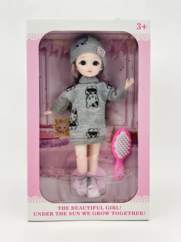 12-inch 22-jointed Fashion Doll for Pretend Play