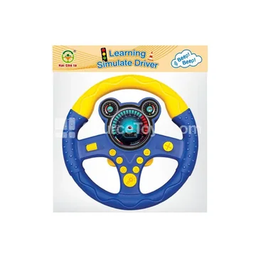 Simulated Steering Wheel 360° Rotation Blue