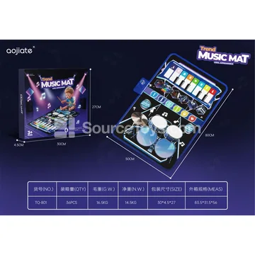 2-in-1 Musical Play Mat