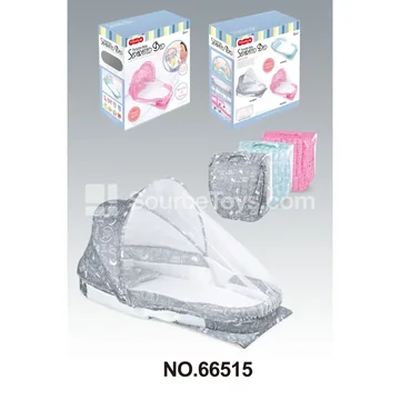 Extended Bed Center Bed with Mosquito Net, Music and Lights