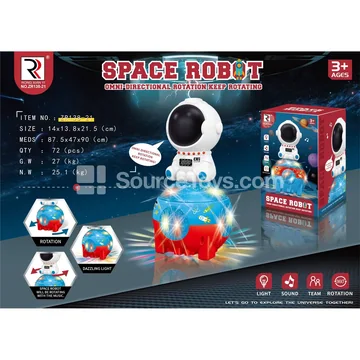 Lighted Stage Astronaut Ball