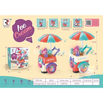 Fun Ice Cream Cart