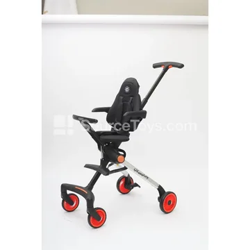 Baby Stroller (White, Black)