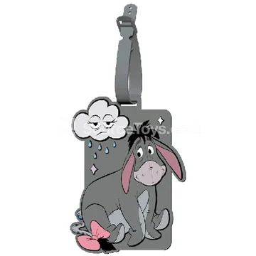 Eeyore-style Luggage Tag
