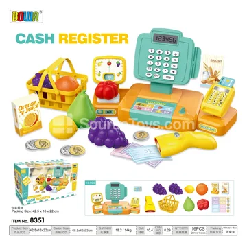 Cash Register with Sound & Calculator Function