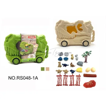 Dinosaur Bone Storage Truck Model with Sound and Light