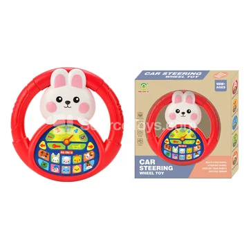 White Rabbit Steering Wheel Learning Toy