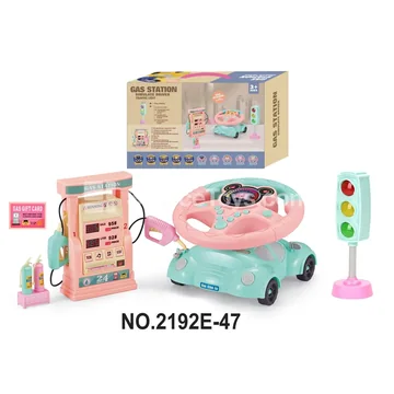 Pink Simulated Steering Wheel