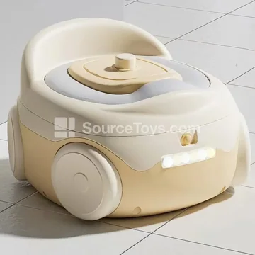 Kids Potty with Lights and Music (Blue, Beige, Pink, Red)