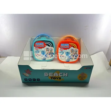Soft Vinyl Beach Bucket