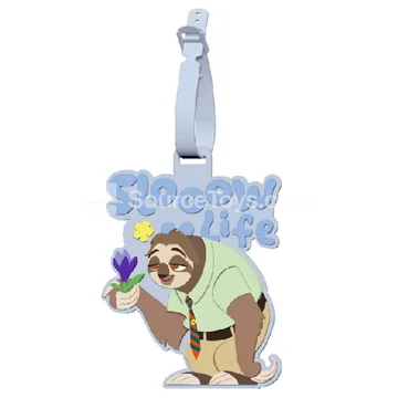 Flash Sloth Luggage Tag