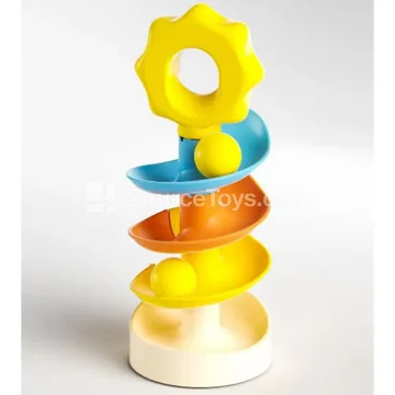 5-Tier Spinning Tower with 2 Balls