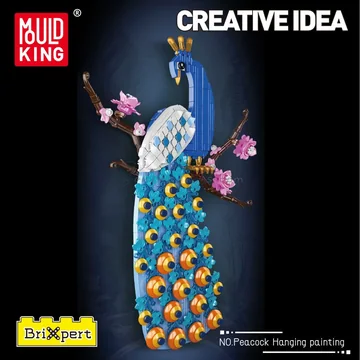 Peacock Picture Building Blocks Set