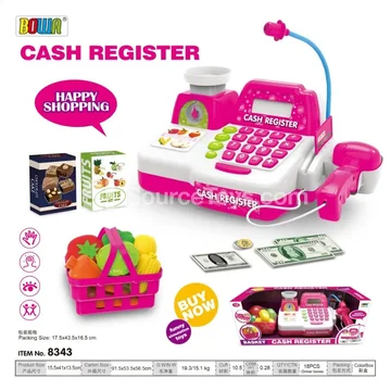 Cash Register (Sound, Light, Calculator, Microphone)