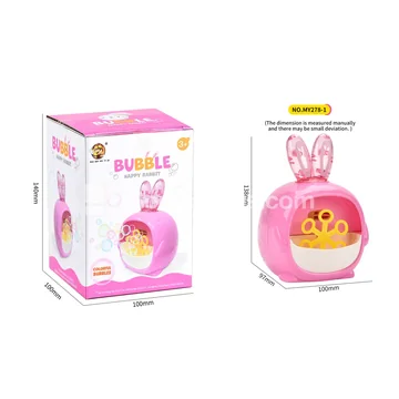 Bubble Blower Rabbit Box