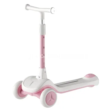 Ride-on Scooter (Black & White, White & Gray, Pink)