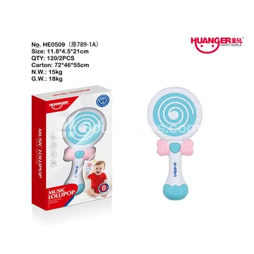Baby Rattle Stick (Blue)