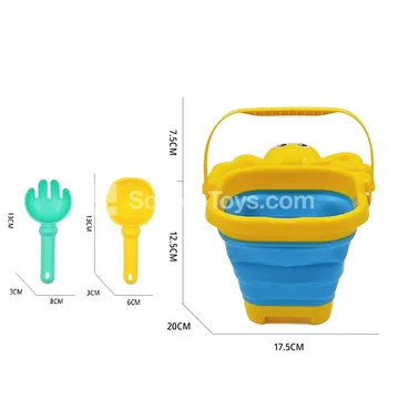 3-Piece Beach Bucket Set