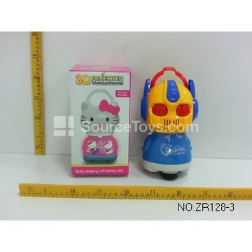 Robot Projection Coin Bank with Light and Music