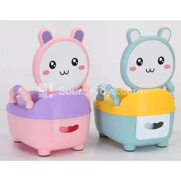 Kids Cartoon Potty Chair (Pink, Blue)