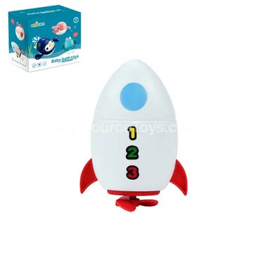 Wind-Up Water Rocket