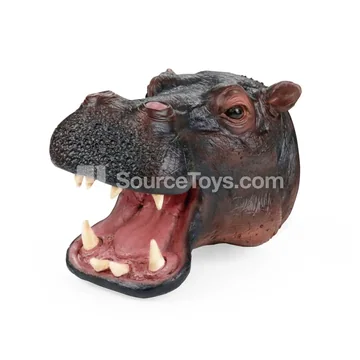 Hippo Hand Puppet Head