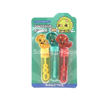 Triceratops Bubble Wand 3PCS