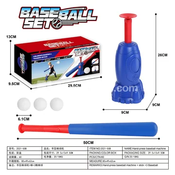 3-in-1 Outdoor Baseball Pitching Machine for Kids