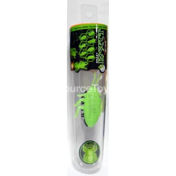 Glow-in-the-Dark Electric Bouncing Bug with Changeable Shell (1 Bug)