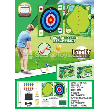 Double-Sided Golf Set