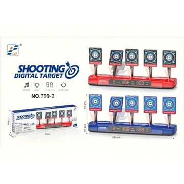 Electric Scoring Target Shooting Game (Blue, Red)