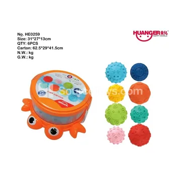 Crab Storage Box with 8 Vinyl Balls