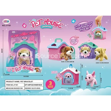Plush Labrador Dog House