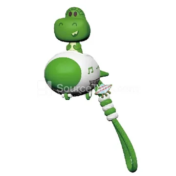 Vinyl Keychain Rocket Dinosaur