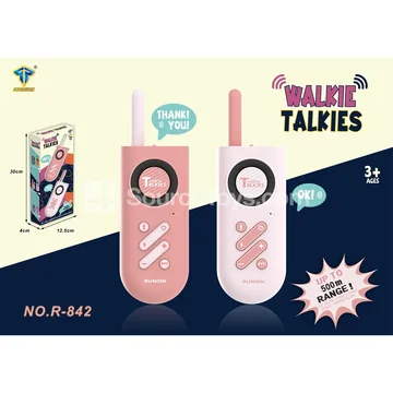 500m Fashion Walkie Talkie HD Pink