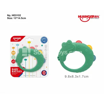 Suction Plate Crocodile Rattle (Style C)