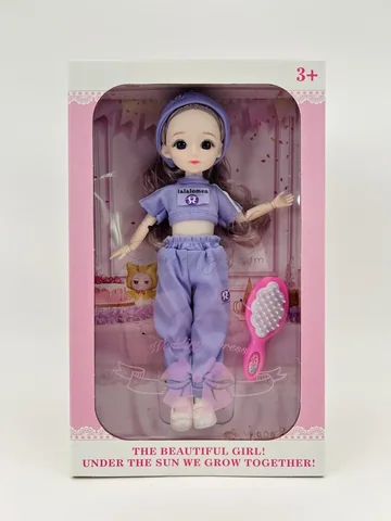 12-inch 22-Jointed Fashion Doll for Pretend Play (KM-12321)