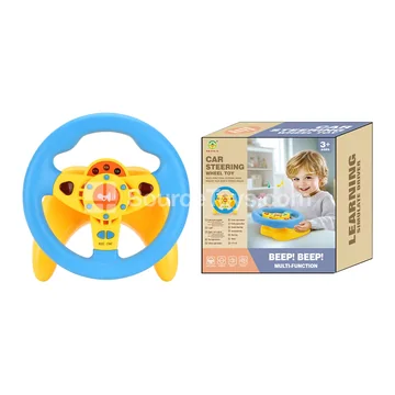 Steering Wheel Toy 360° Rotation U-Shape Base