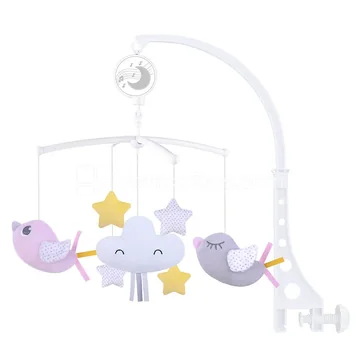 Fabric Bird Crib Mobile