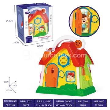 Abelu Fun Life House Pretend-Play Toy