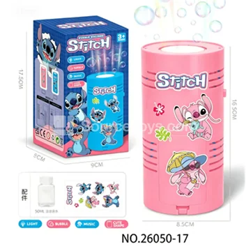 Educational Bubble Machine with Cartoon Design