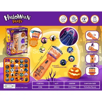 Halloween Projection Flashlight