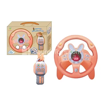 Steering Wheel Rabbit Driving Set U-Shape 360° Rotation