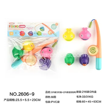 Magnetic Fishing Toy & Temperature-Change Ducks