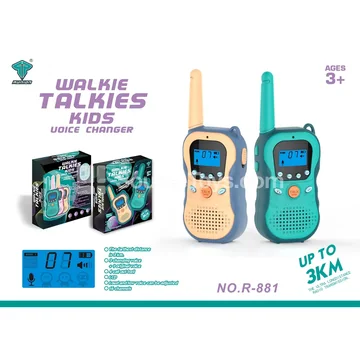3km Smart Voice-Changing Walkie-Talkie