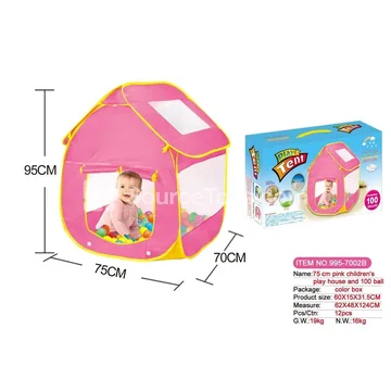Playhouse with 100 Pieces 6CM Ocean Balls