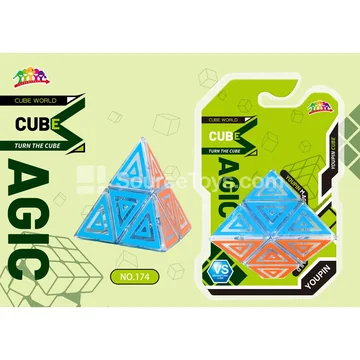 2x2 Pyramid Transparent Puzzle
