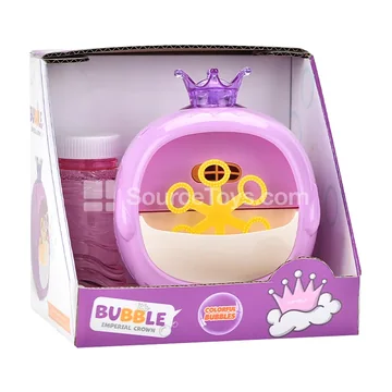 Crown Bubble Machine