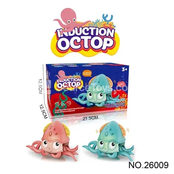 Obstacle-Avoidance Electric Octopus Bath Toy